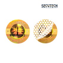 씨큐테크 정품용 원형 홀로그램 / 홀로그램스티커 / 보안스티커 / 라벨제작