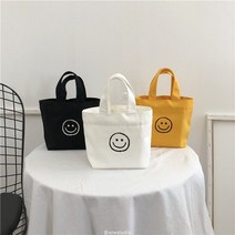 나나샵 숄더백 에코백 스마일 미니가방