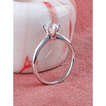 7부 다이아 반지 고급 우신 GIA 웨딩 밴드 솔리테어 6발 프로포즈 14K 18K 결혼