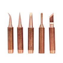 납땜기 솔더링 Soldering 1/5pcs 900M-T P멀티e Copper Iron Lead-free Tips Welding Head BGA Tools Brand, 5개, 06 5pcs
