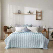 [풍기인견백화점] 풍기인견 여름 선염차렵이불 나즈K(200*230cm) 블루