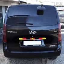USK 그랜드 스타렉스 전용 트렁크 가니쉬 포인트 퍼포먼스 데칼 스티커 랩핑지 튜닝 DIY 용품, B.타입