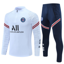 2324 psg 파리 유니폼세트 훈련복 축구복 트레이닝복 화이트 호환상품