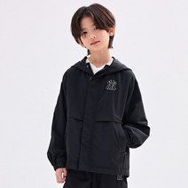 MLB KIDS (공식) 베이직 바람막이 NY (Black)