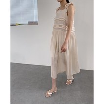 벨라도이 BELLA.DOI 리본 핀탁 레이온 롱원피스 2color (8846016)