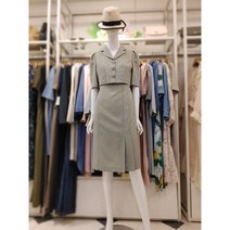 SI 볼륨 소매 투피스형 원피스 SEO25170KHP