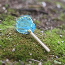 실물 축소 곤충 채집망 잠자리채 미니어쳐 작은집꾸미기 협탁 데코레이션 아들방인테리어 책상