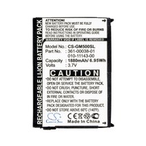 CS 1880mAh 배터리 가민 010-11143-00 361-00038-01Nuvi 500 Zumo 600 Zumo 650 Zumo 660 Nuvi 510 Aera 50, 01 Black