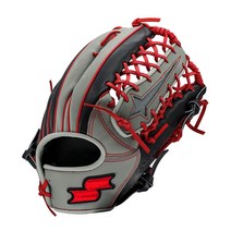 SSK 사사키 외야 야구글러브. ALL NEW SUPER PRO SL02K 회+검정, 좌투 (오른손착용)