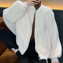 [데일리] 여자 대학생 패션 루즈핏 스타일 점퍼 간절기 아우터