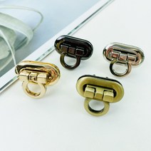 헤세드 NEW) 타원 금속 가방잠금징식 가방장식 가방버클장식, 4컬러전부