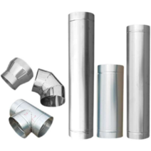 보일러연통 교체 주름관 배기통 동파 가스 기름, 140MM 0.5 두께 굴뚝 1 미터 201