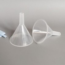 5P 지르 6cm 짧은목 실험용 플라스틱 깔때기 교재 과학상자 관찰 초등과학 학습 수업 제작