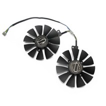 ASUS GTX1060 1070 Ti RX 470 570 580 듀얼 OC 그래픽 카드 Everflow 냉각 팬용 쿨러 팬 88MM T129215SU 0.50A