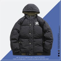 MLB 겨울 남녀공용 다운 패딩 숏 자켓 데일리 양키스 점퍼 아우터 3color