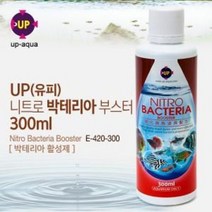UP 니트로 박테리아 활성제 300ml 수족관 어항 구피 열대어 물고기 물갈이약