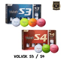 VOLVIK TOUR 골프공 - 볼빅 S3 3피스 / S4 4피스