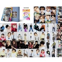 스트레이 키즈 티저 이미지 카드 프린트 팬시 기프트 카드 펠릭스 현진 레이저 카드 KPOP 55 개/세트 50 개 5 스타, Wz-5-sk_6