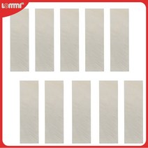 견고한 10PCS White Mother Of Pearl Nut Blanks Fiddle Bow Violin Luthier Suppliers For Frog Strip Mak, 한개옵션0