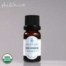 올댓허브 천연 100% Rose Geranium(로즈 제라늄) 유기농에센셜오일, 10ml