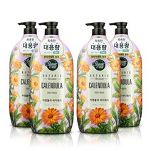 샤워메이트 보타닉테라스 바디워시 1200g(카렌듈라), 1.2kg, 4개