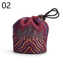 티코지 휴대용 코튼 빈 패브릭 천 티포트 1 스트링 묶음 다기 보관 일일 사용, 2.2, 1개