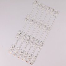 100 개몫 led 백 스트립 도시바 40l2400 40l540040 40l2400u l2400u dl3944 dl4045 바 327mm 4leds 1 led 6v, 100개