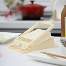 두부 스팸 스텐레스 간편 슬라이서 2종 택 1, 아이보리:두부슬라이서