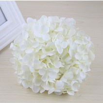 자이언트 플라워 대형 19CM 인공 꽃 수국 머리 176 꽃잎 실크 DIY 웨딩 플라워 벽 재료 11 분기 축제 파티, 12 12
