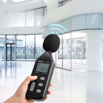 디지털 소음계 정밀 소음측정기 데시벨 층간소음 측정, DL333202 소음계
