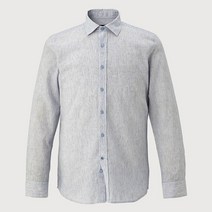 [인디안} 22년 S/S 스트라이프 린넨블렌드 셔츠 MIUNLYS2161 NCSW