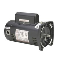 A.O. Smith SQ1202 2 HP 3450 RPM 48Y 프레임 커패시터 스타트/커패시터 런 ODP 인클로저 스퀘어 플랜지 풀 모터