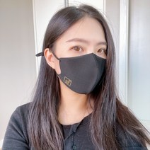 KC인증 특대형 아동용 자외선차단 스포츠 방수마스크, 블랙