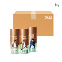 한국야쿠르트 BTS 핫브루 마카다미아 모카 라떼 270ml x 24개입 한박스, 단품, 단품