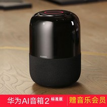 캠핑블루투스스피커 자전거 화웨이 AI 음성 스마트 스피커 2 무선 블루투스 제어 홈, NONE, 2. 색상 분류: 스페이스 블랙 스탠다드 에디션, 포장 종류: 패키지 2 AI 스피커 2 USB 어댑터 케이블