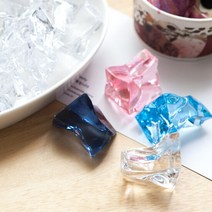 얼음알갱이 대 DIY 인테리어 자갈 장식 소품 FDIYFT, 단품