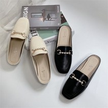 [오노마] ONM 여성블로퍼 발편한 골드장식 슬리퍼