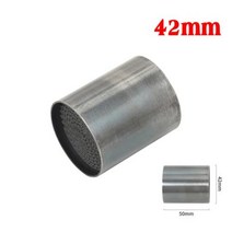 배기튜닝 자동차머플러 스팅어튜닝 머플러팁 가변배기 소리박 배기튜닝 범용 오토바이 프론트 미드 엔드 촉매 킬러, I 42X50