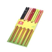 대나무 젓가락 금강초롱 5p 세트