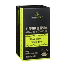 뉴트리코어 비타민B 컴플렉스 1000mg x 60정, 상세페이지 참조, 상세페이지 참조, 상세페이지 참조, 상세페이지 참조, 상세페이지 참조