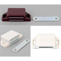 DIY 셀프 가구 도어캐치 자석빠찌링(10p) 인테리어업체 가구문자석 문수리, 갈색