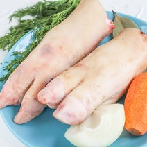 황금한우 지리산 산청 흑돼지 삼겹살 목살 앞다리살 뒷다리살 갈비등 모음, 1개, 20_한돈(냉동미니족_족발)4족