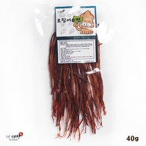 마른안주 [더해찬] 오징어소면40g, 40g, 1개