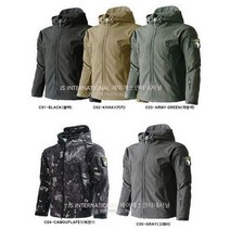 JTS-TAC 남자전술자켓 야외 전장자켓 위장자켓 바람막이 등산상의