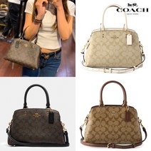 코치아웃렛 미니 릴리 케리올 시그니처 91494 Mini Lillie Carryall