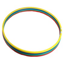 니스포 리듬체조 후프 FLAT 시니어 85cm 중고등용, 레드