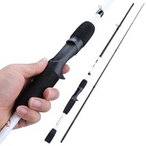 중국낚시대 가성비 초경량 초리대 sougayilang 34 섹션 스피닝캐스팅 낚싯대, 하늘색