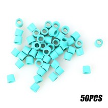 자동차부품A/C 1/4 인치 충전 호스 매니폴드 수리 씰링 O-링 교체 HVAC 고무 개스킷 키트 50 개, 한개옵션0