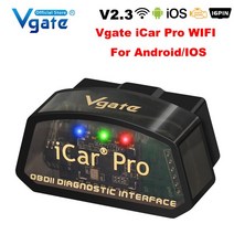 Vgate-iCar Pro elm327 V2.3 OBD 2 차량 진단 스캐너 WIFI 블루투스 호환 4.0 자동 스캔 도구 ODB2 PK ELM, 03 WIFI