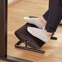 제닉스 오비스 컴포트 벨벳 각도조절 의자 책상 발받침대, 오비스발받침대